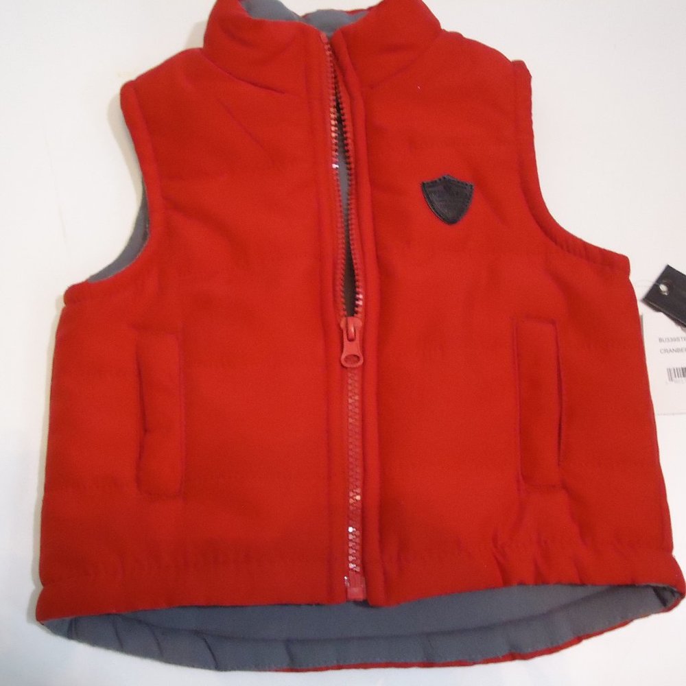 NWT BUFFALO By DAVID BITTON Baby Vest 12 MTHS